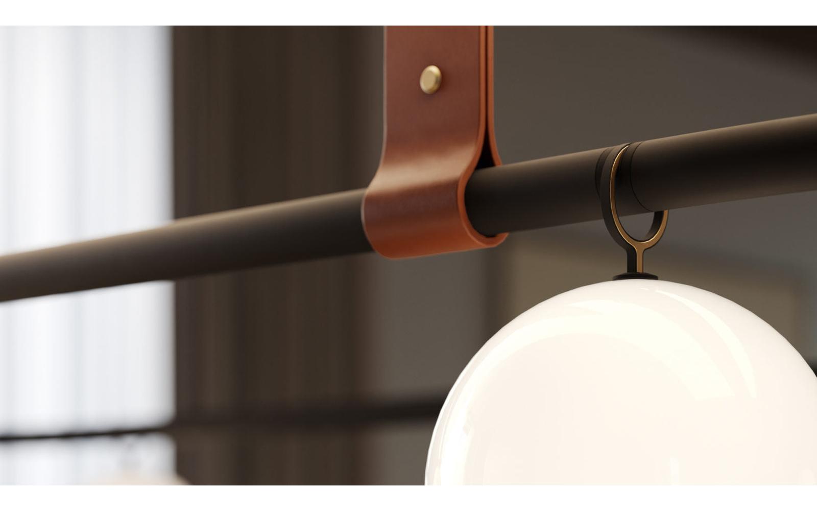 BŌZU Oval Suspension Lamp