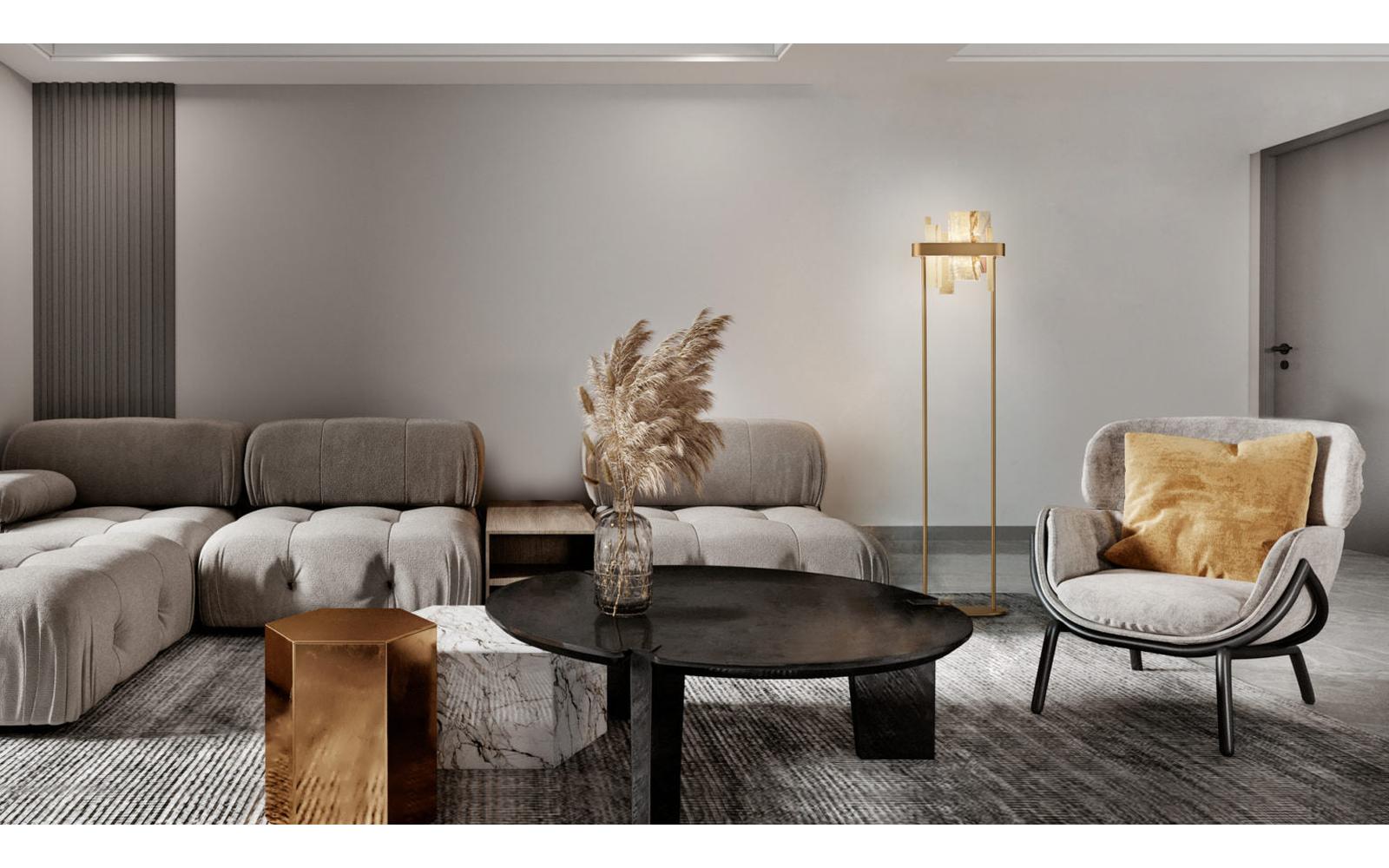 Honicé Stl Floor Lamp