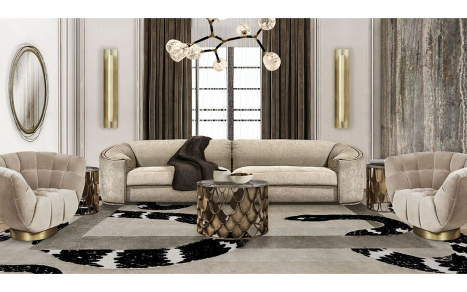 Imperial Snake Lounge Rug