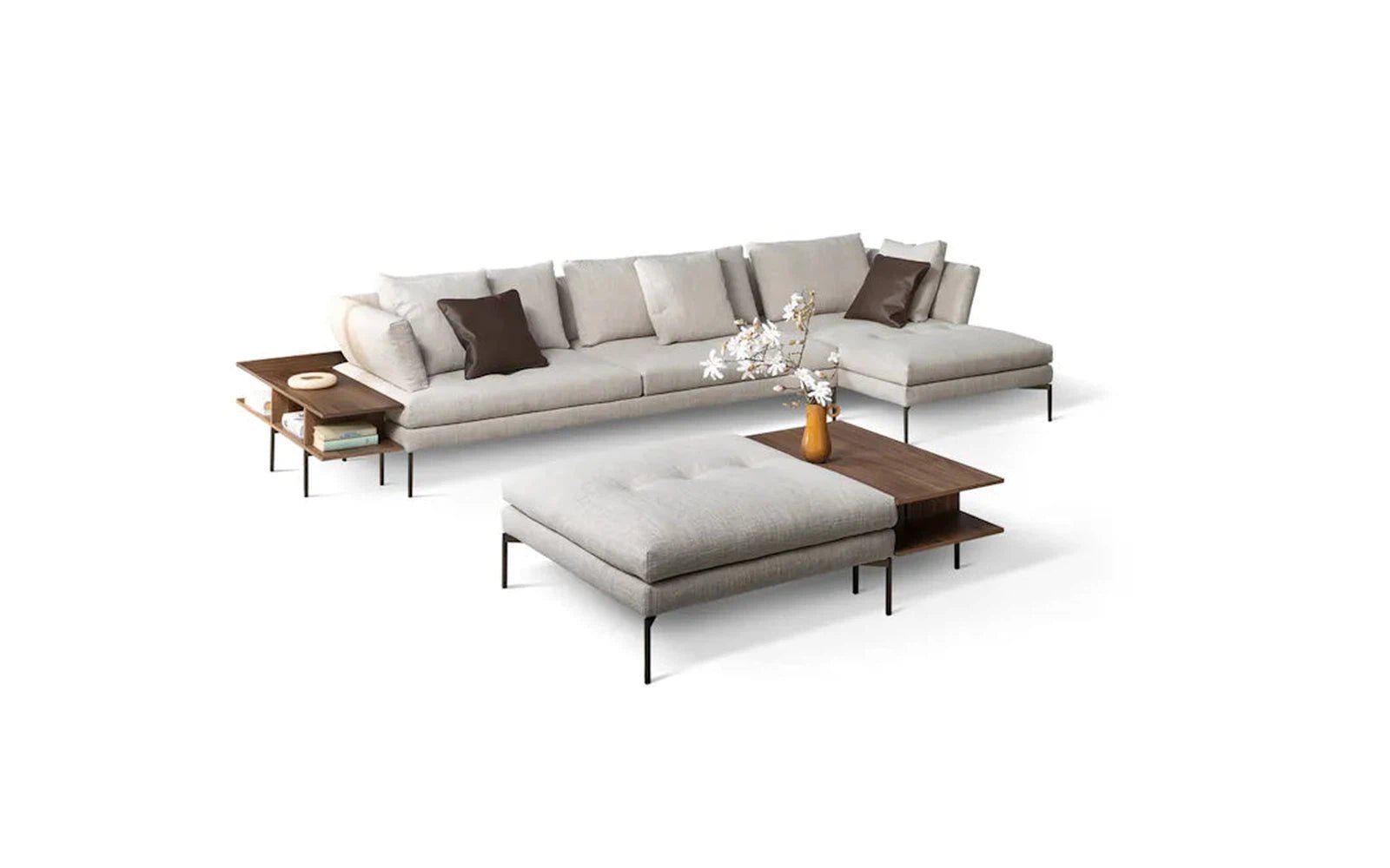 Aliante Sectional Sofa Set