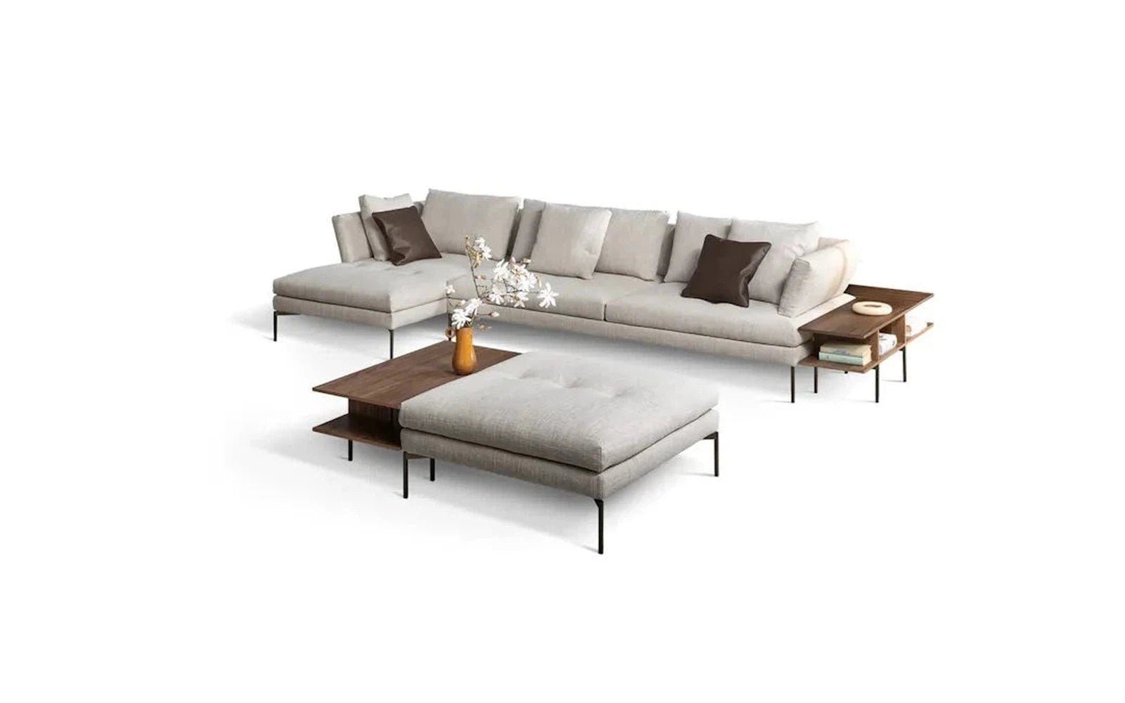 Aliante Sectional Sofa Set