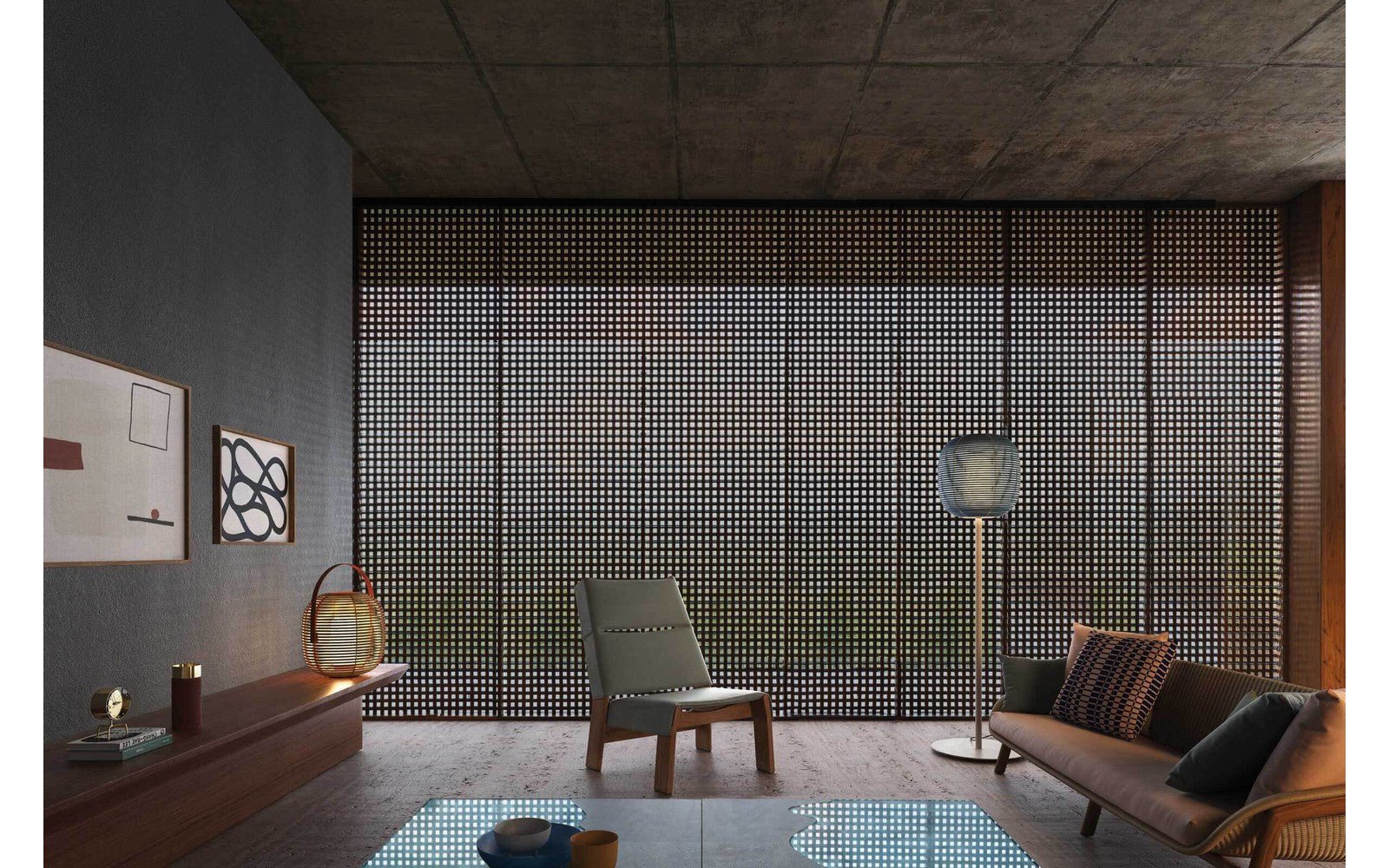 Bela Floor Outdoor Lamp