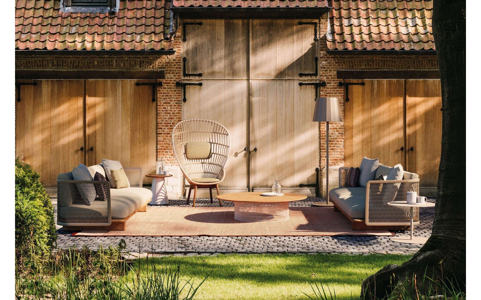 Kettal-Mesh Low Outdoor Coffee Table