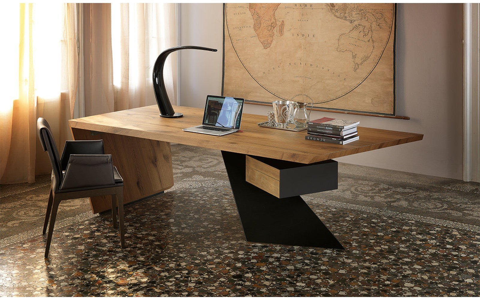 Cattelan italia-Nasdaq Wood Desk