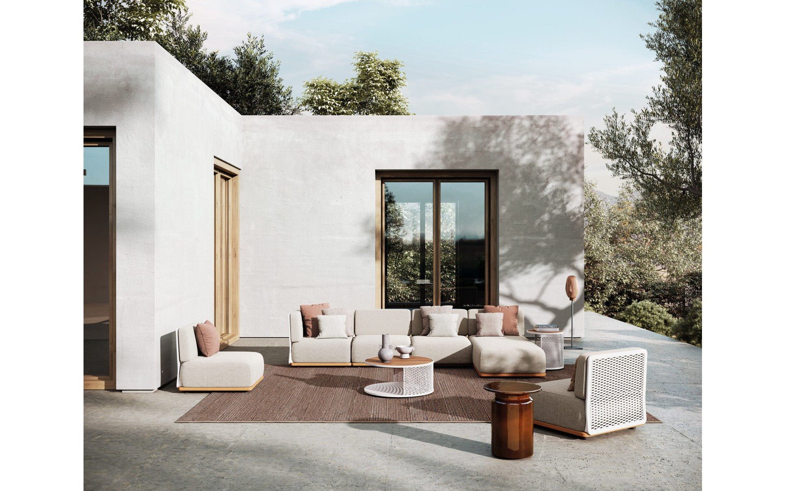 Atmosphera-Switch Set Outdoor Sofa