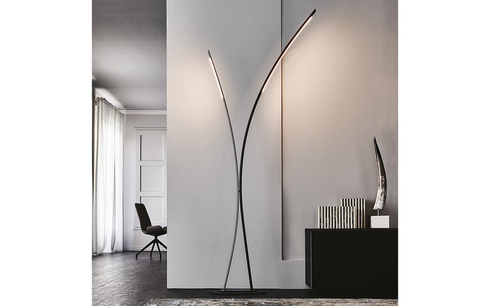 Cattelan italia-Twin Floor Lamp