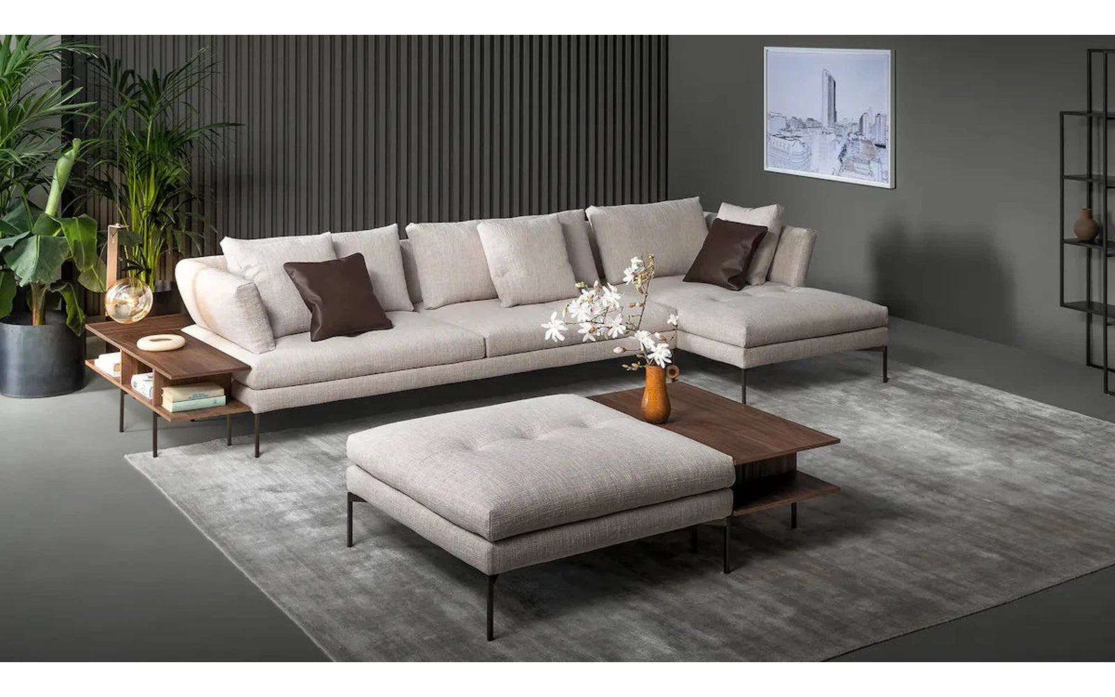 Bonaldo-Aliante Sectional Set Sofa