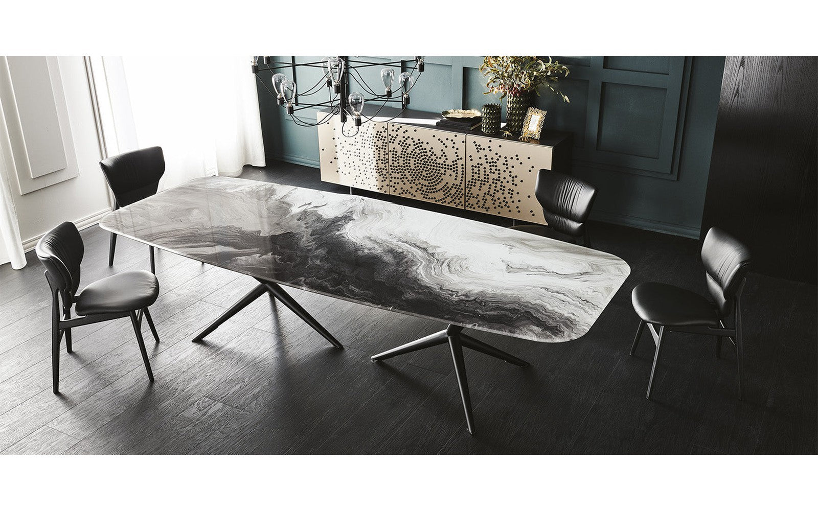 Cattelan italia-Atlantis Crystalart Table