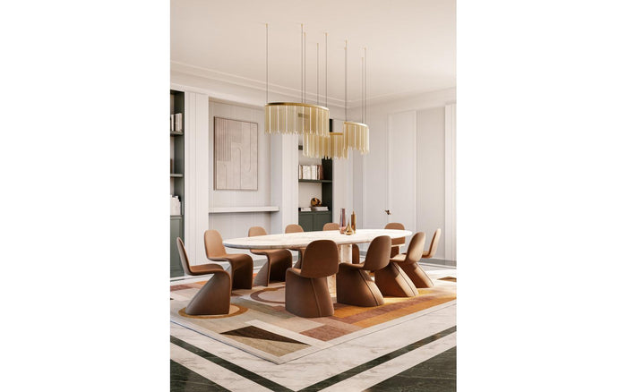 Lustralis SA1 SNG Suspension Lamp by Masiero | Furnivita
