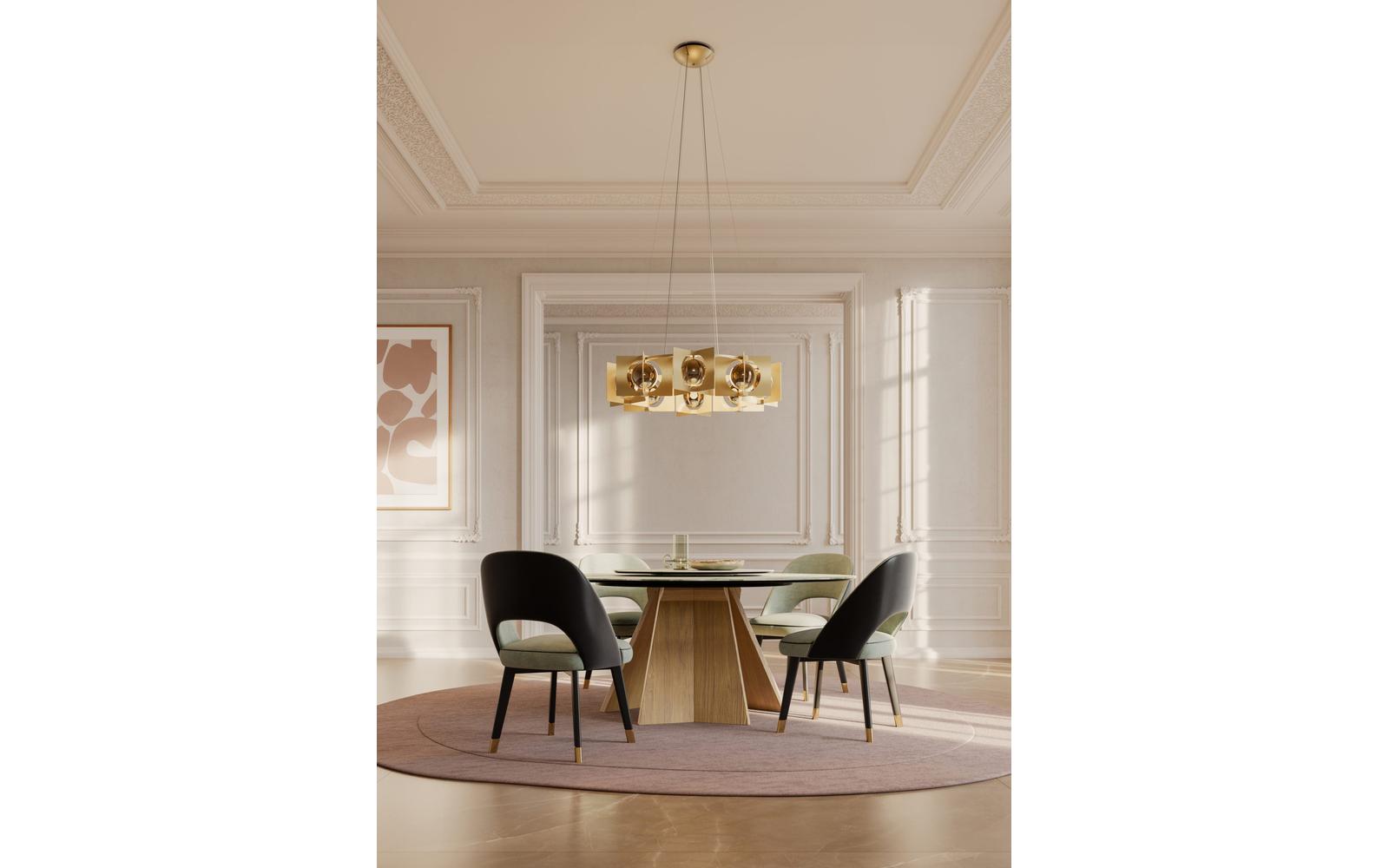 Girouette S8 RD Suspension Lamp