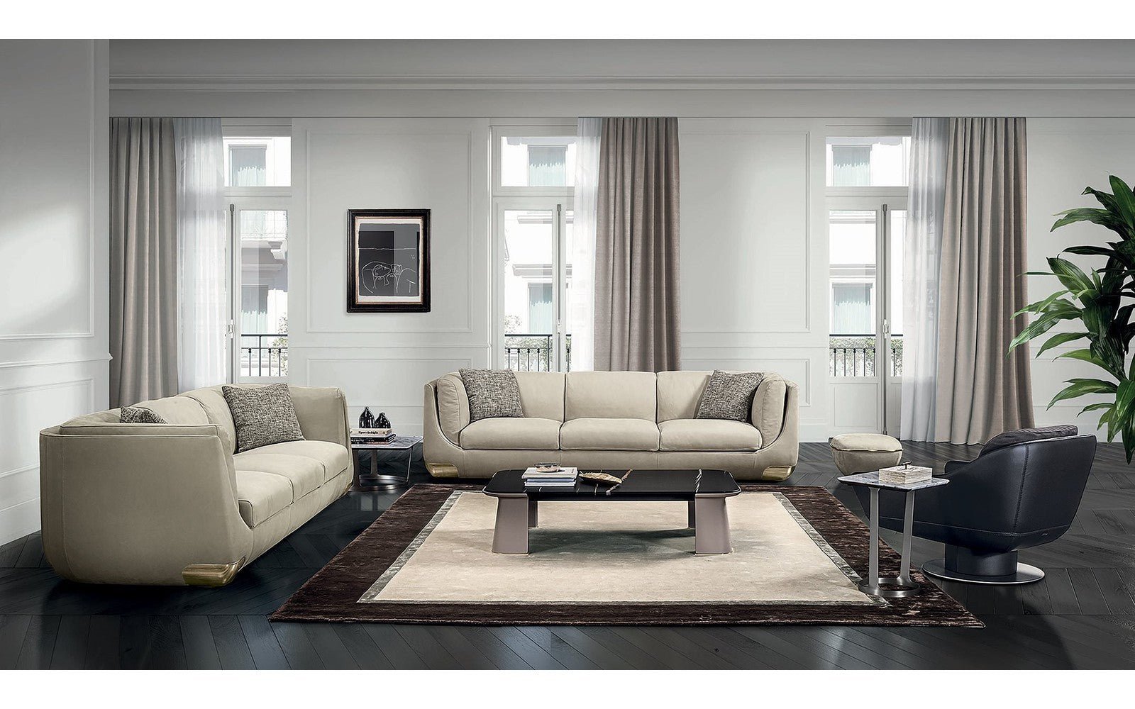 Longhi-Bravery Sofa