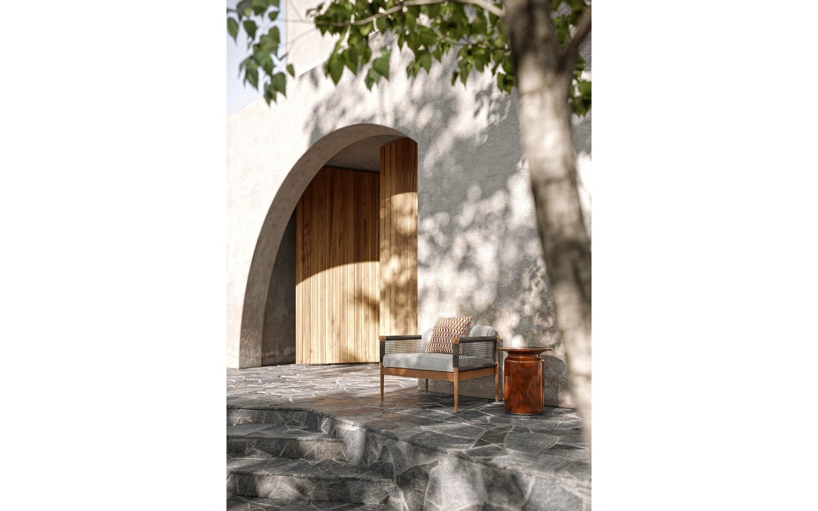 Lodge Outdoor Armchair