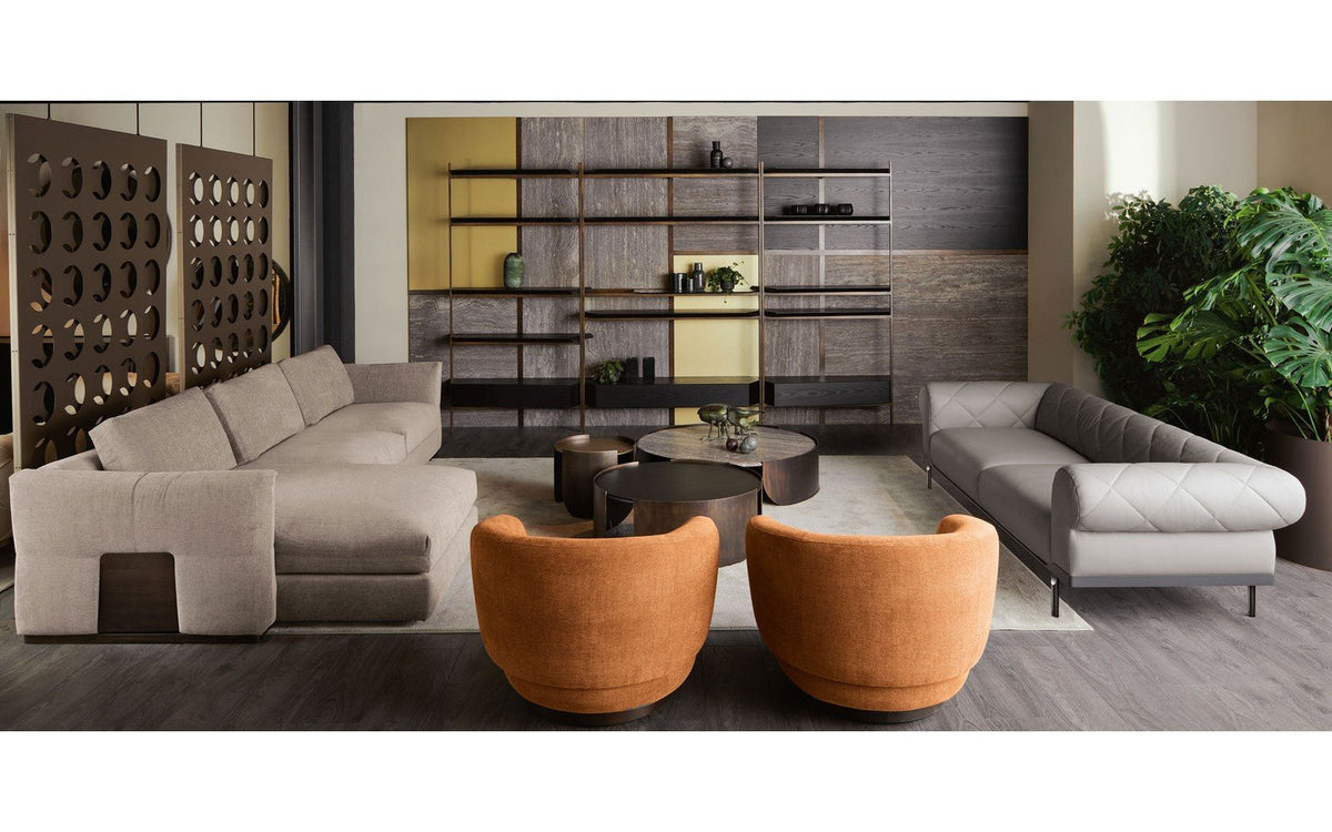 Montecarlo Sectional Sofa by Cantori Furnivita